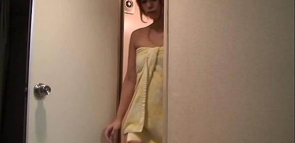  Japanese Teen Takes a Shower and Switches to Nightie